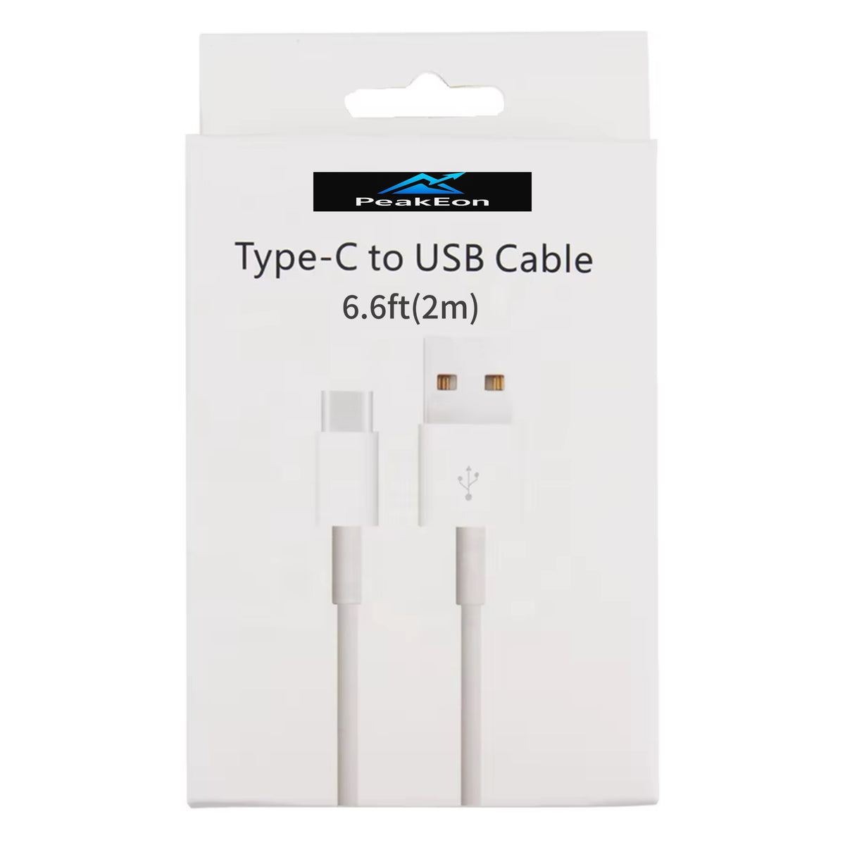 PeakEon 6FT USB A to USB Type C Fast Charging & Data Sync Cable
